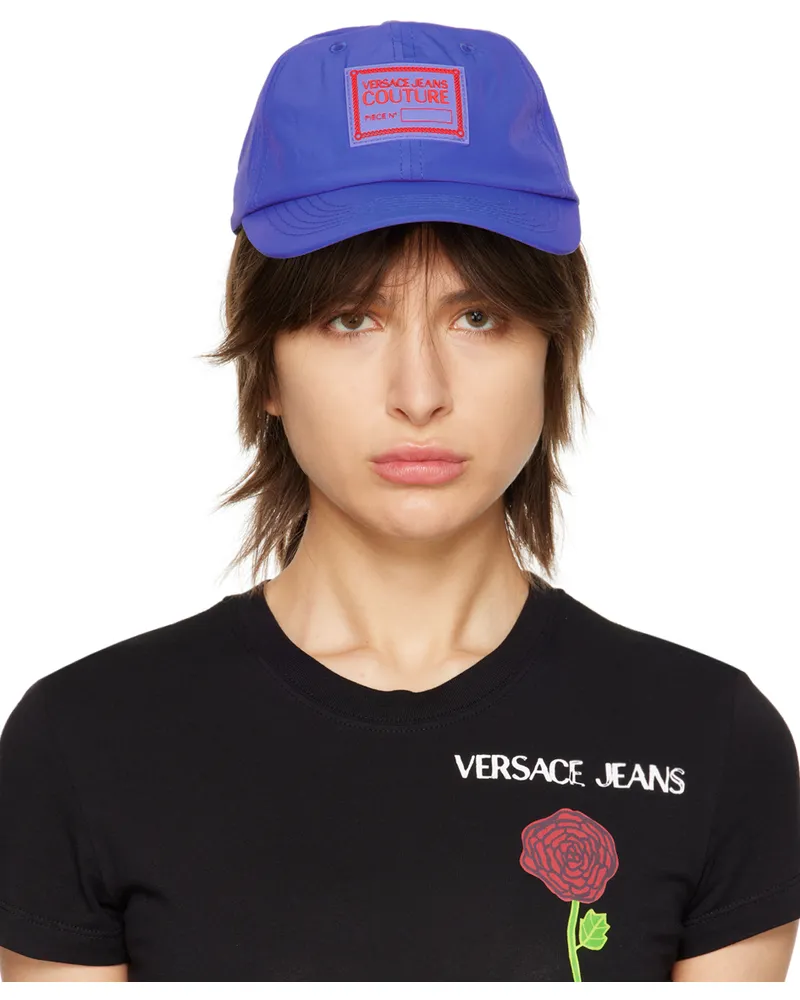Versace Jeans Blue Piece Number Cap E206
