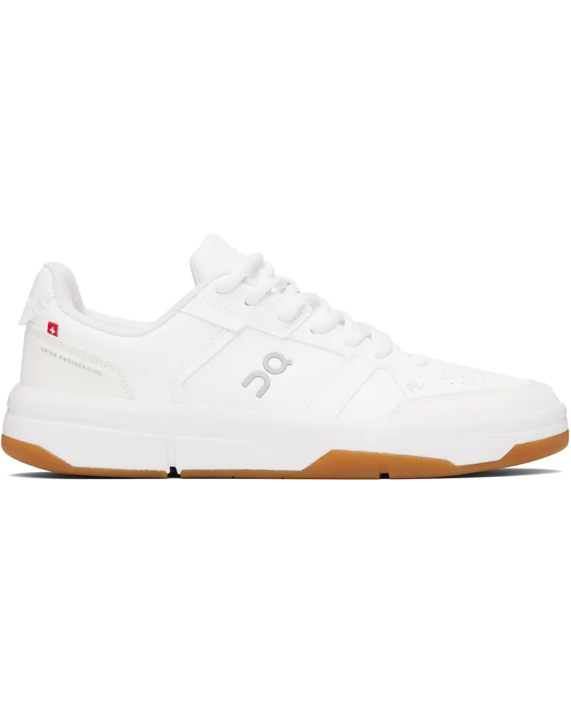 ON White 'THE ROGER Clubhouse' Sneakers White