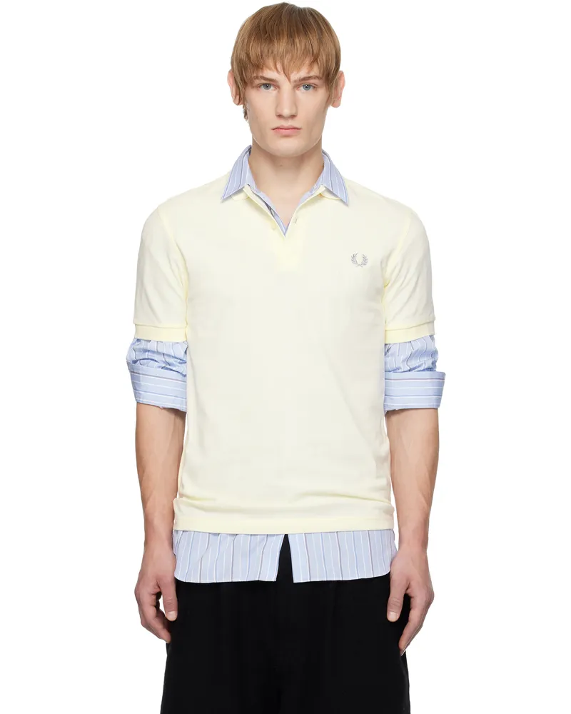 Comme des Garçons Off-White Fred Perry Edition 'Freedom Is Energy' Polo 3
