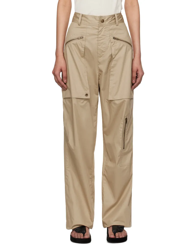 Isabel Marant Beige Jolande Trousers 67ki