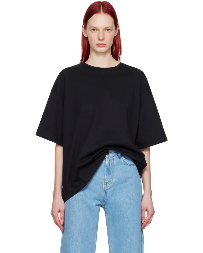 La Collection Black Lou T-Shirt Black