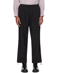 ATON Black Over Trousers Black