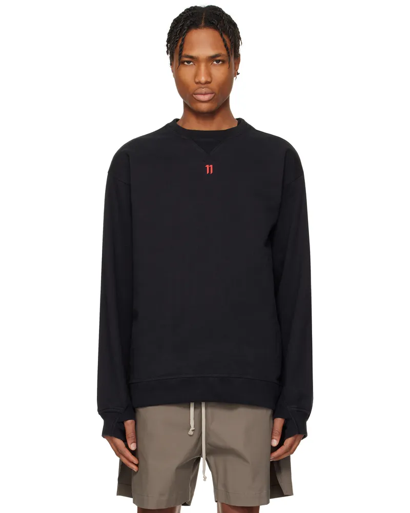 Boris Bidjan Saberi Black CR4 Sweatshirt Black