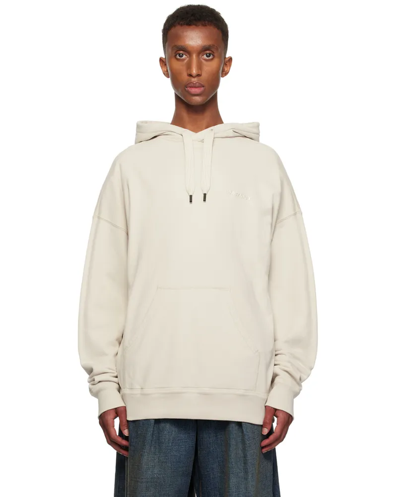 Isabel Marant Off-White Malek Hoodie Ecru