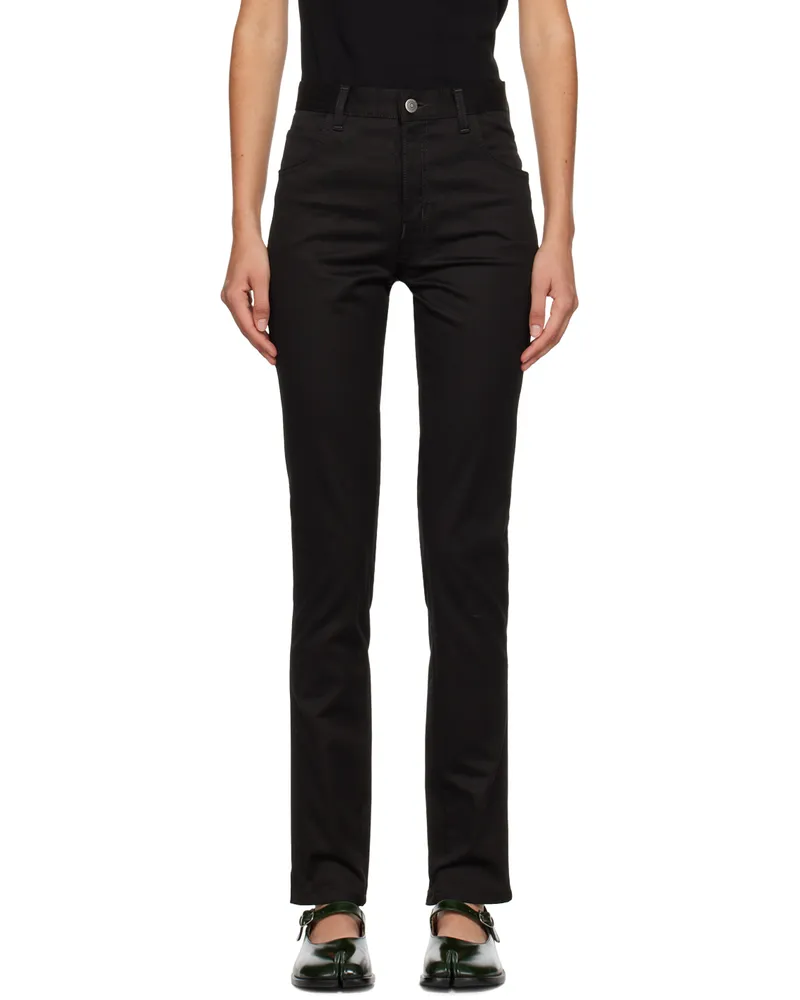 Maison Margiela Black Five-Pocket Jeans 900