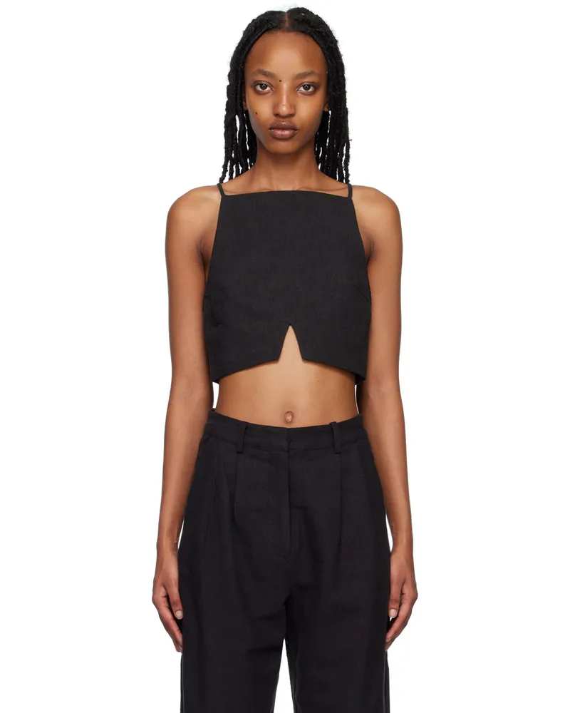bec & bridge Black Kate Tank Top Black