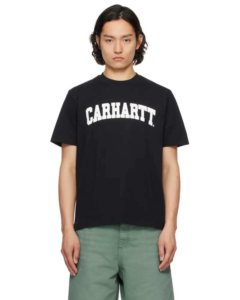 Carhartt WIP Black Midweight University T-shirt 0d2xx