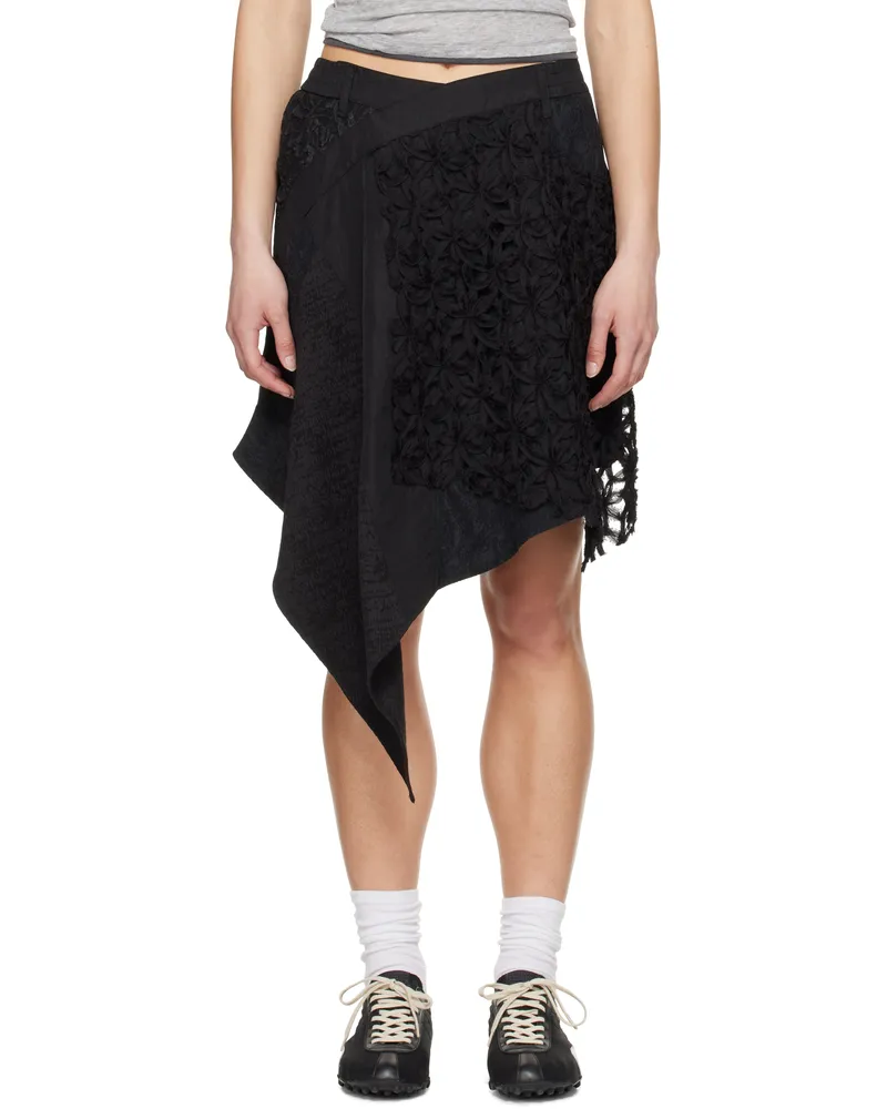 Adererror Black Medium Miniskirt Black