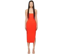 Red Jessi Midi Dress