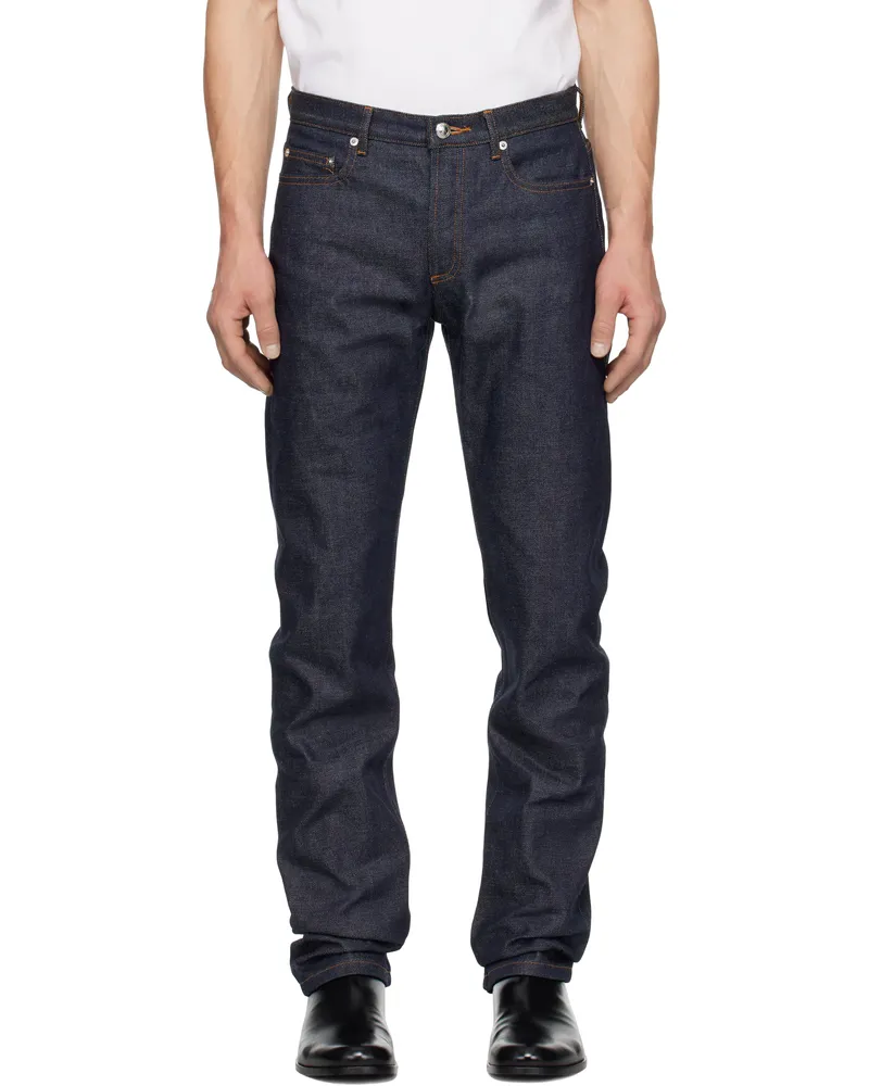 A.P.C. Navy New Standard Jeans Iai