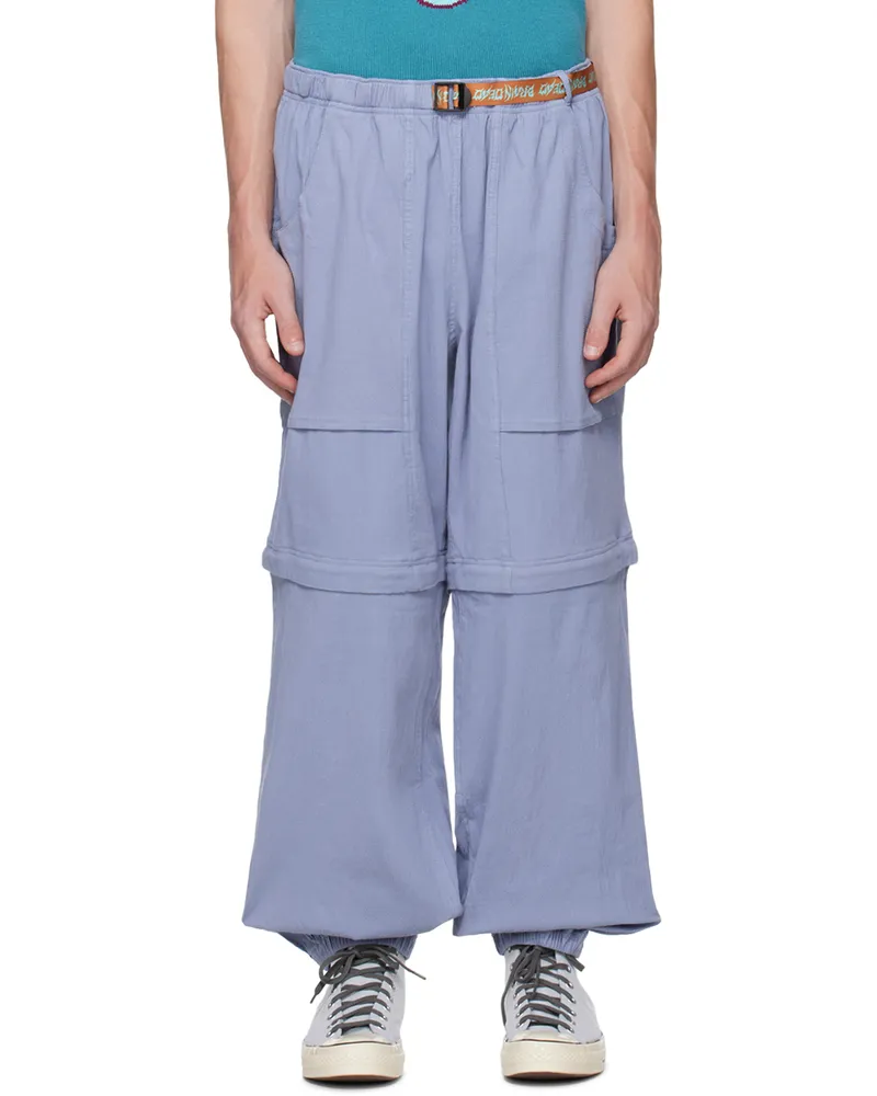 Brain Dead Blue Alpinist Convertible Trousers Slate