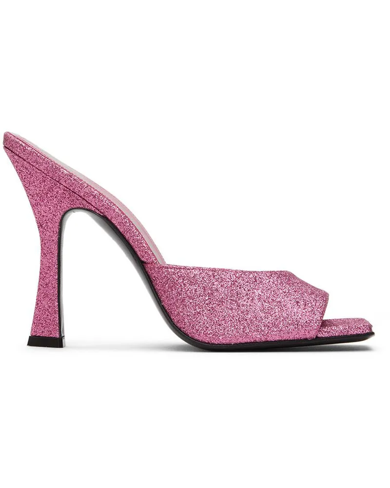 ATTICO Pink Anais Heeled Sandals 007