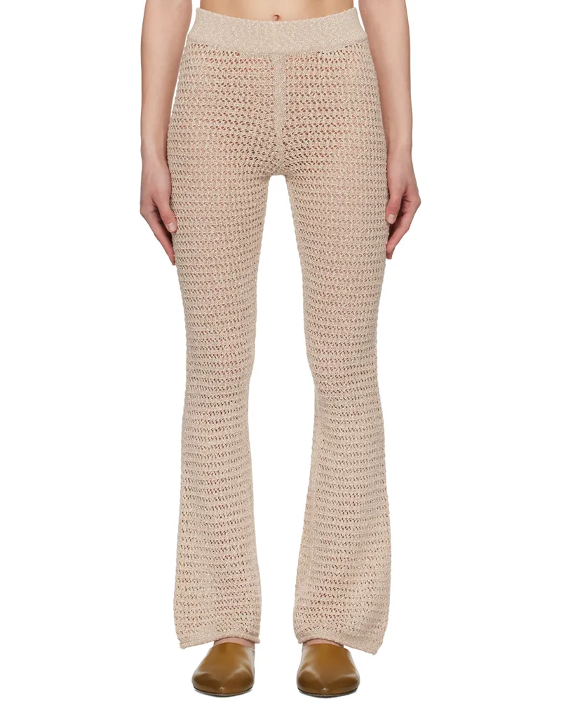 Holzweiler Beige Cenci Trousers 1006