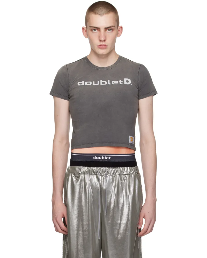 Doublet Black Super Stretch T-Shirt Black