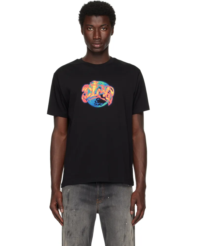 Dime Black Global T-shirt Black