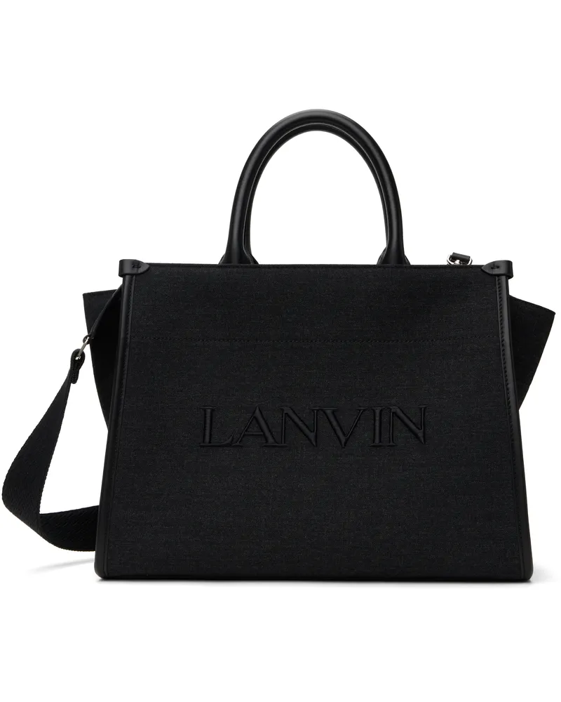 Lanvin Black PM Strap Tote 14