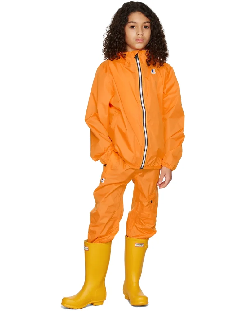 K-Way Kids Orange 'Le Vrai Edgard' Track Pants 026