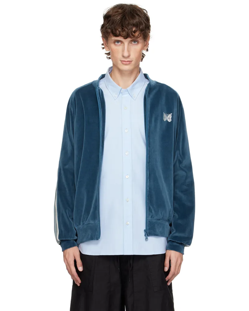 NEEDLES Blue RC Track Jacket A-marine