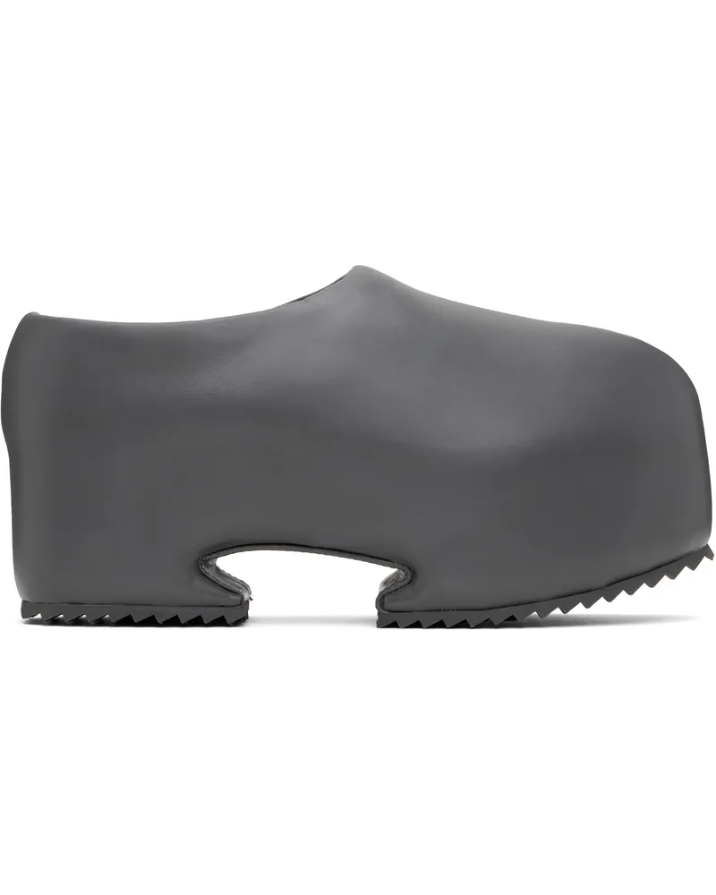 YUME YUME Gray Platform Clogs Graphite