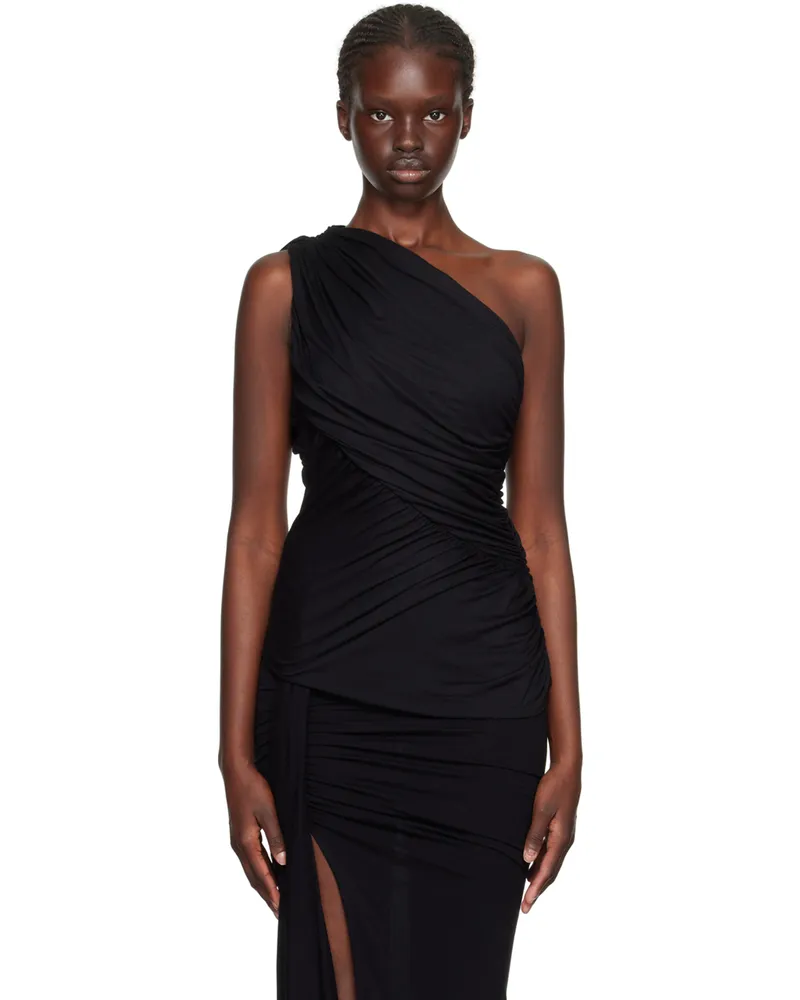 Rick Owens Lilies Black Amira Tank Top 09