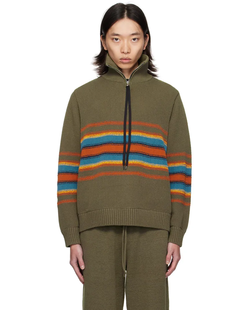 Craig Green Brown Tape Sweater Brown
