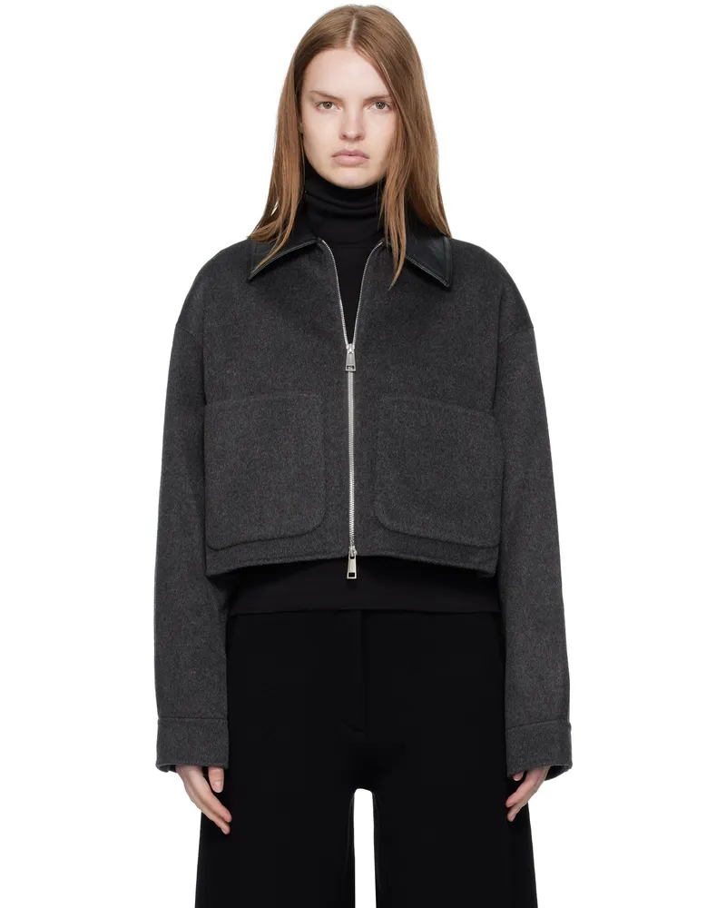 Nanushka Gray Phebe Jacket Grey