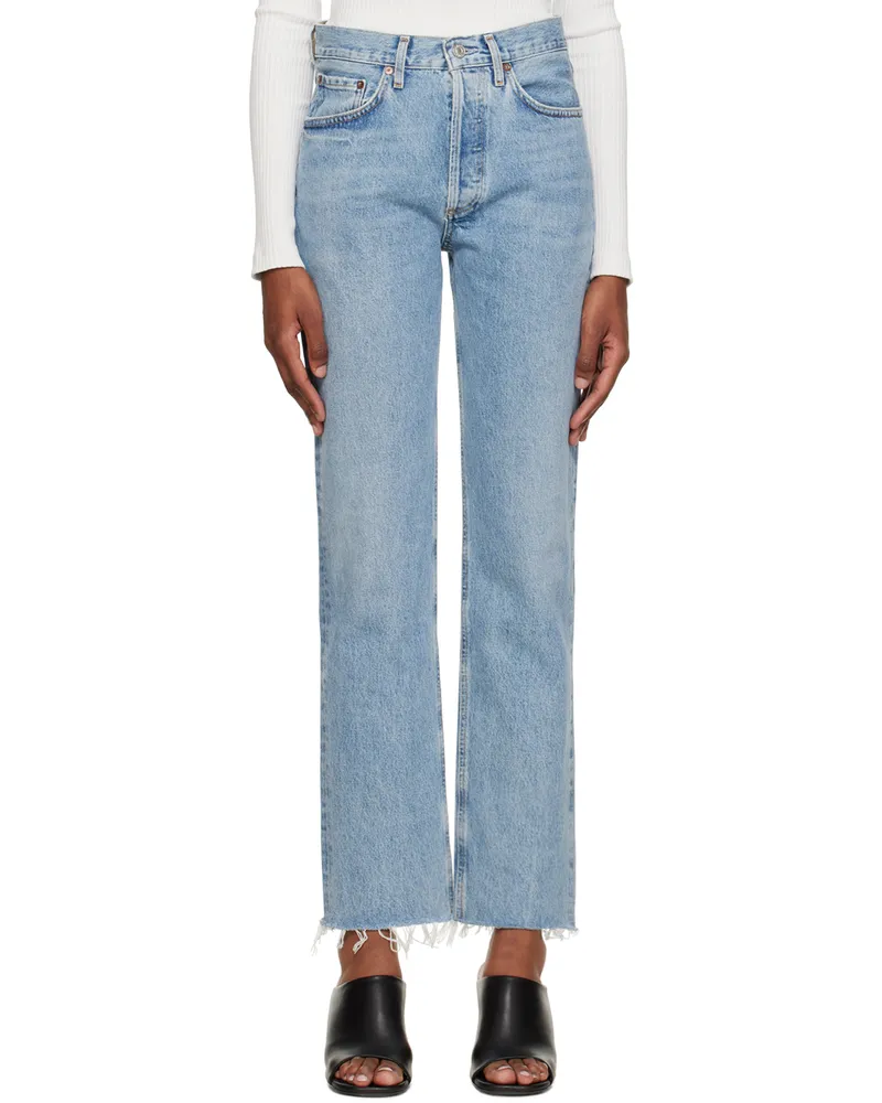 AGOLDE Blue Lana Jeans Sway