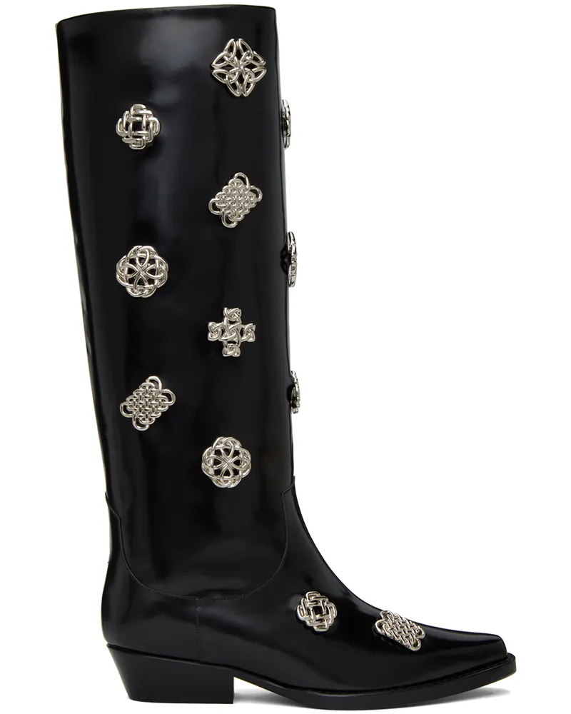 Toga SSENSE Exclusive Black Tall Boots Aj1092
