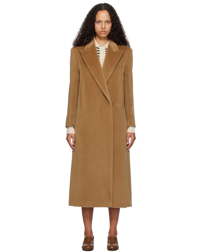 Max Mara Tan Estremo Coat 002