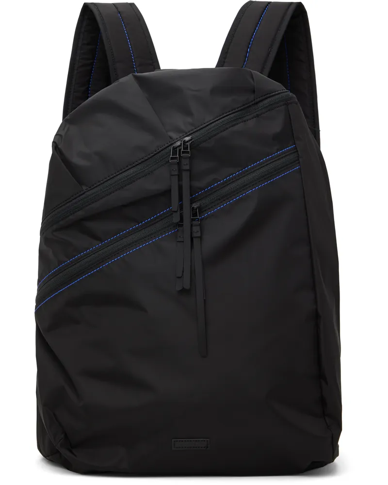 Adererror Black Blue Collection Backpack Black