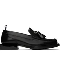 Eytys Black Rio Fringe Loafers Black