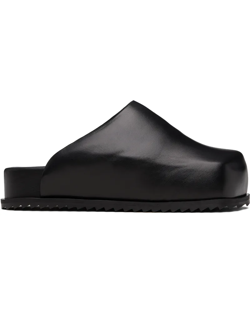YUME YUME Black Truck Slide Loafers Black