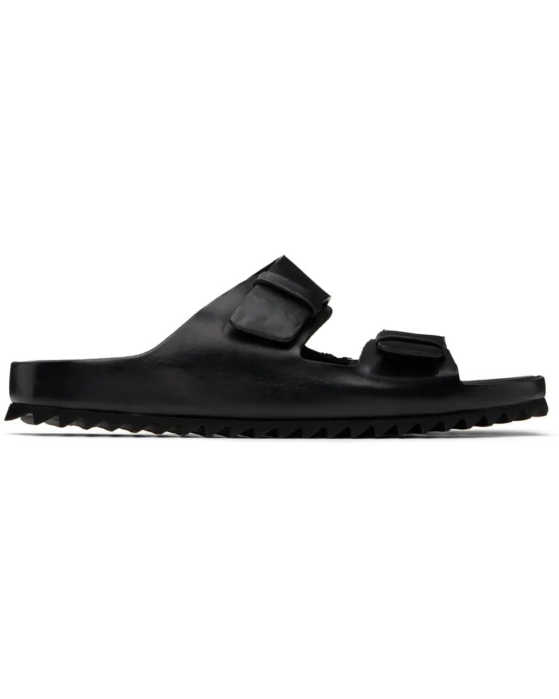 Officine Creative Italia Black Agorà 010 Sandals Agora