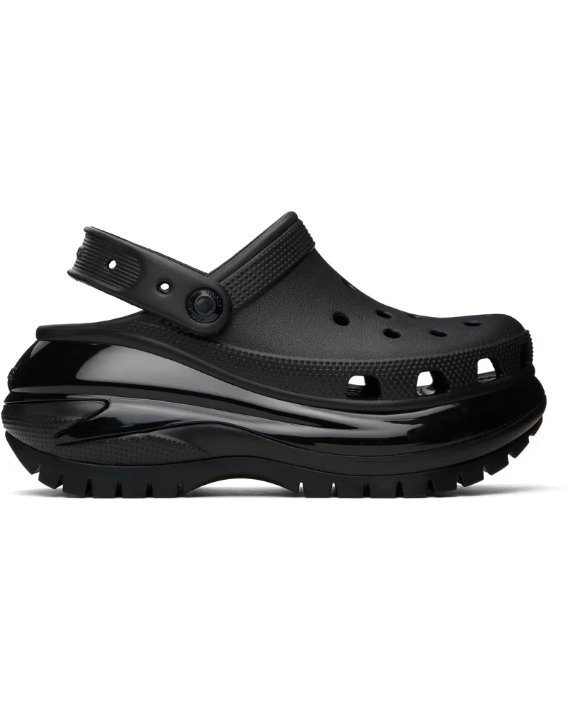 Crocs Black Mega Crush Clogs Black
