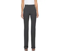 Gray Tailored Trousers