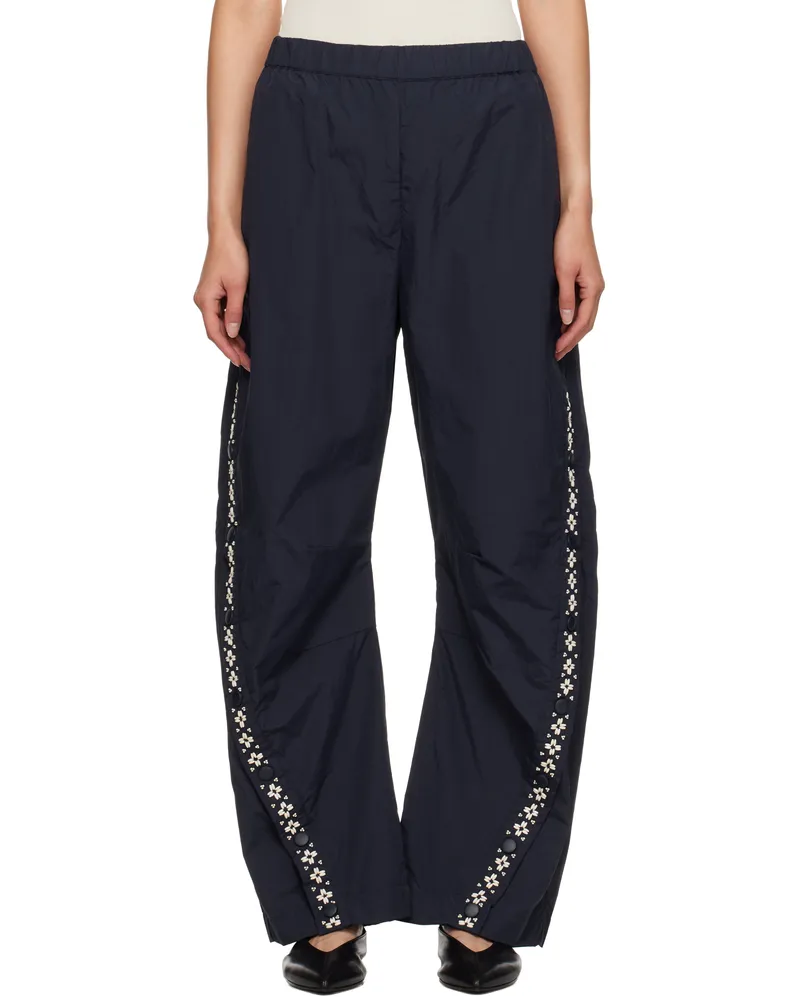 Sea Navy Mille Track Pants Navy