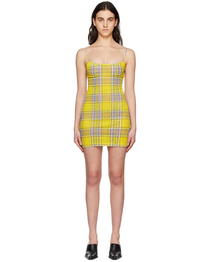 Miaou Yellow Anya Minidress Dion