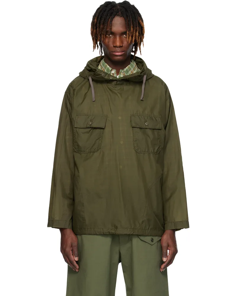 Engineered Garments Khaki Cagoule Jacket Kd001