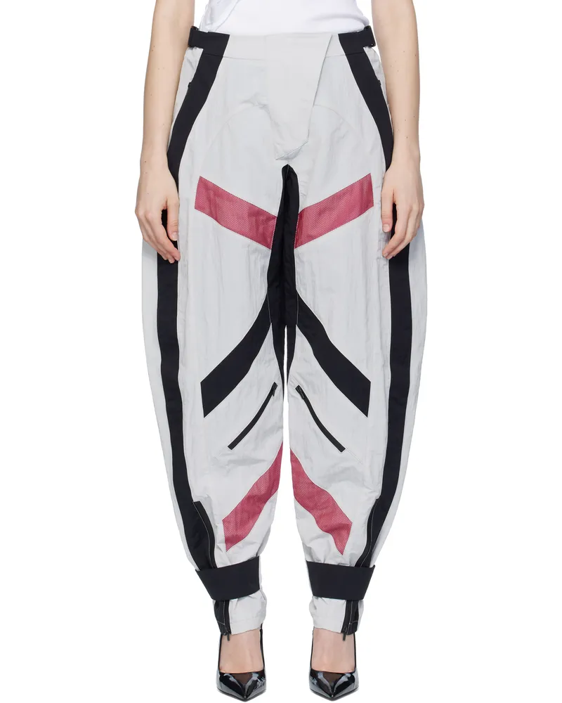 ATTICO Gray Long Trousers 021