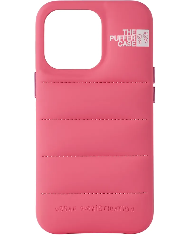 Urban Sophistication Pink 'The Puffer' iPhone 13 Pro Case Knockout