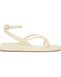 Gia Borghini Off-White Rosie 16 Sandals Cream