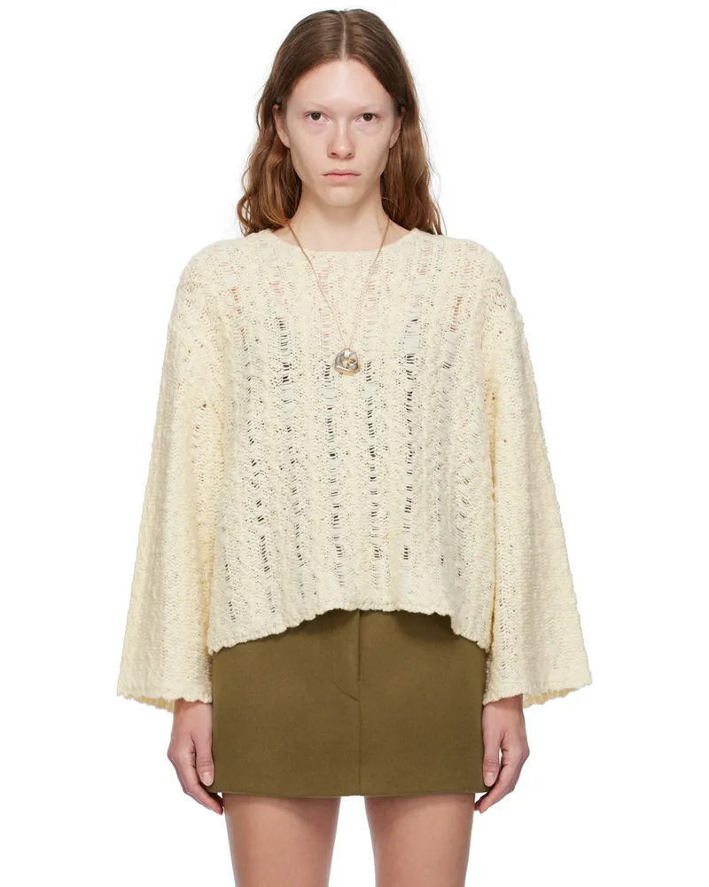 camilla and marc White Orchid Sweater Lwht