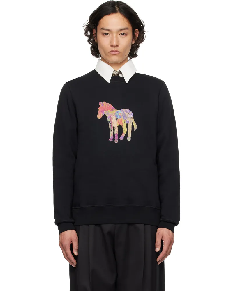 Paul Smith Black Craft Zebra Sweatshirt 79