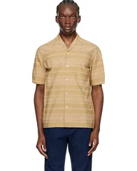 Universal Works Tan Minari Shirt Sand