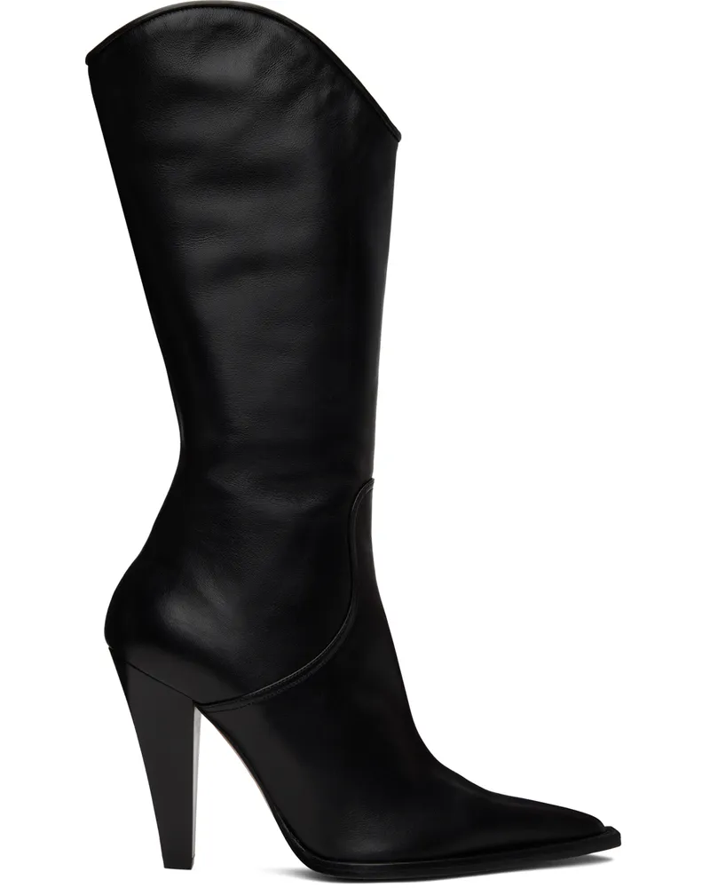 Paris Texas Black Nadia Boots Black