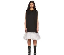 Black Wool Mini Dress