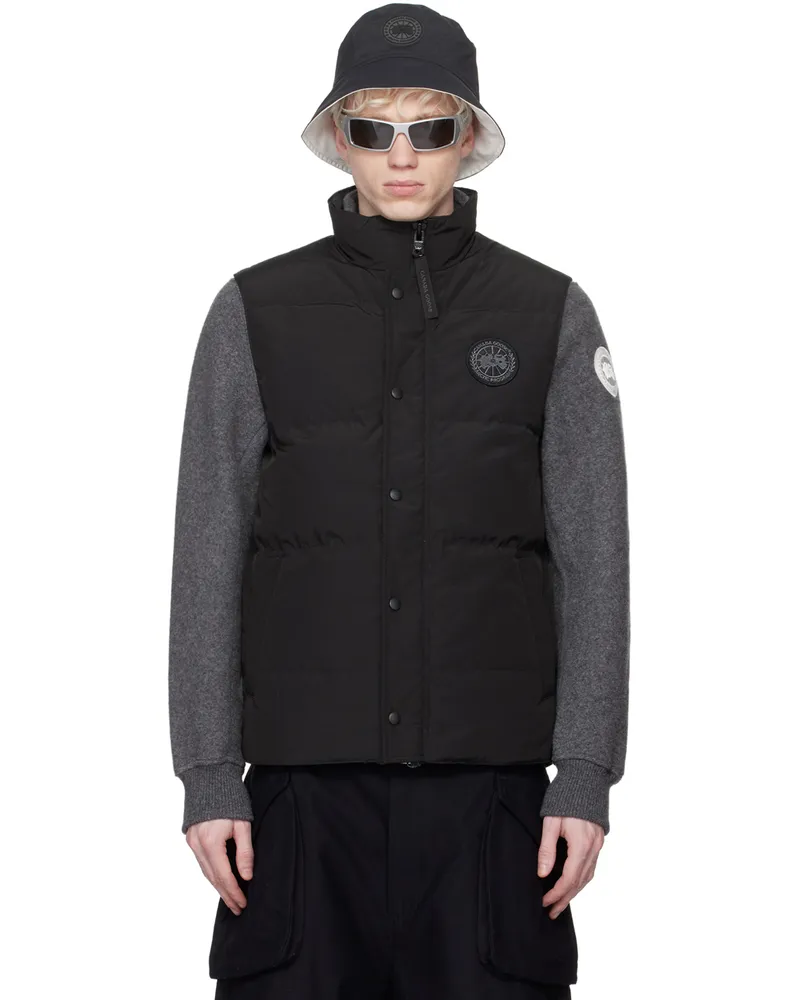 Canada Goose Black Black Label Garson Down Vest Black