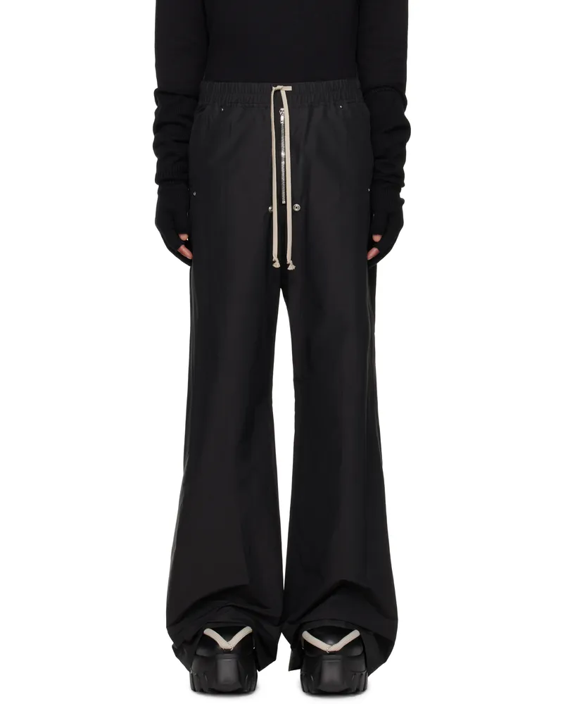Rick Owens Moncler + Rick Owens Black Belas Trousers 999