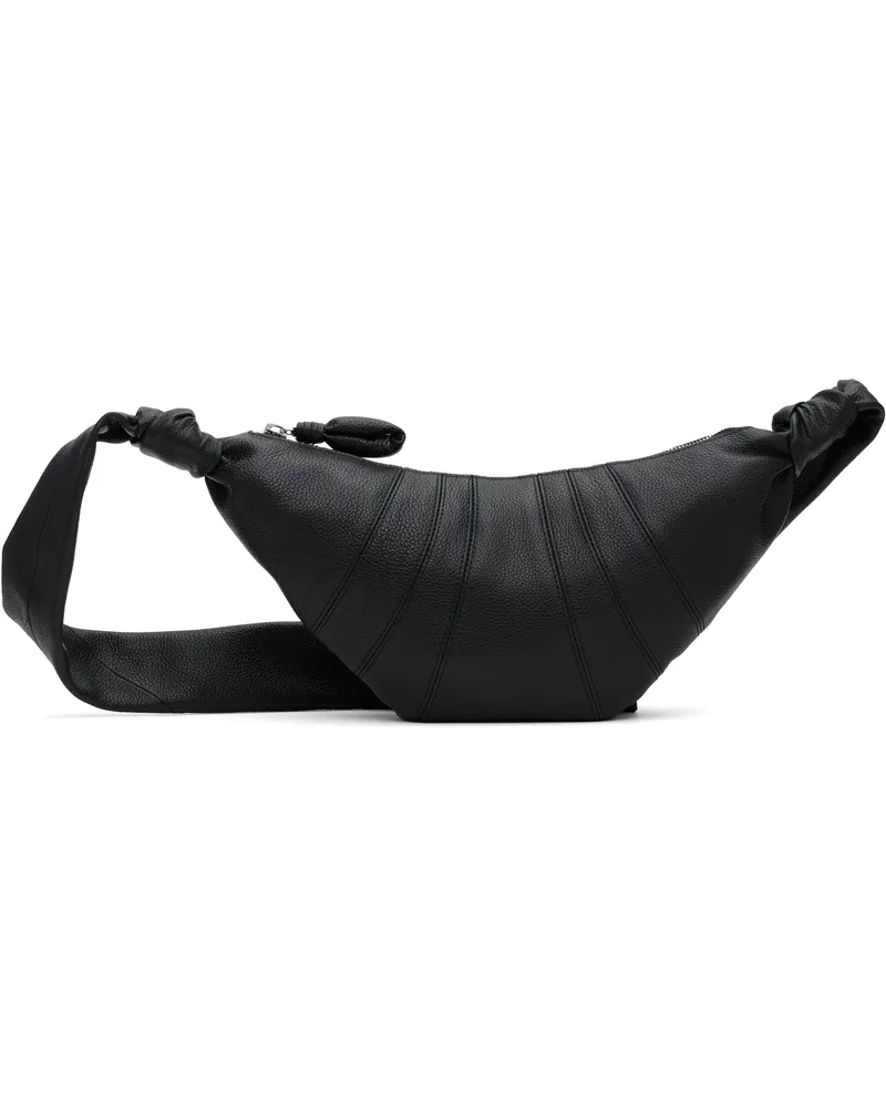 Christophe Lemaire Black Small Croissant Bag Bk999