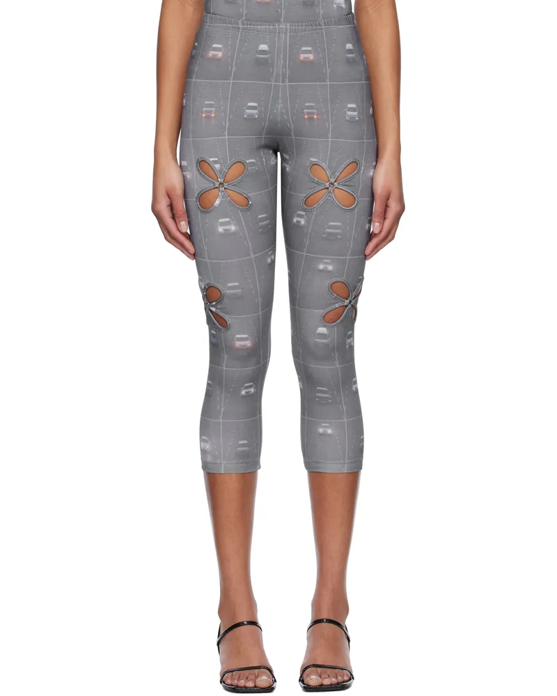 J.KIM Gray Anton Belinskiy Edition Auto Leggings Grey